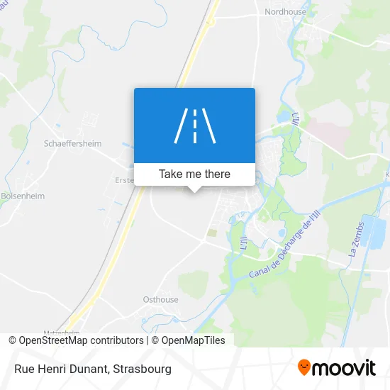 Rue Henri Dunant map