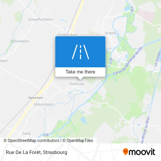 Rue De La Forêt map