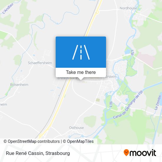 Rue René Cassin map