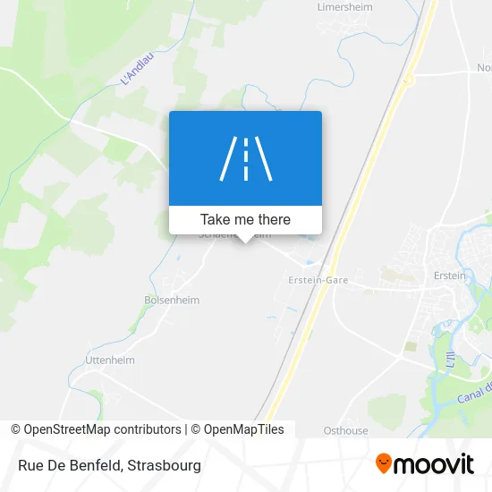 Rue De Benfeld map