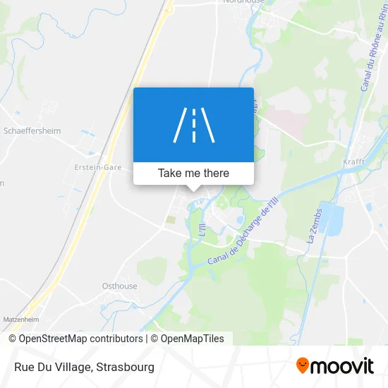 Rue Du Village map