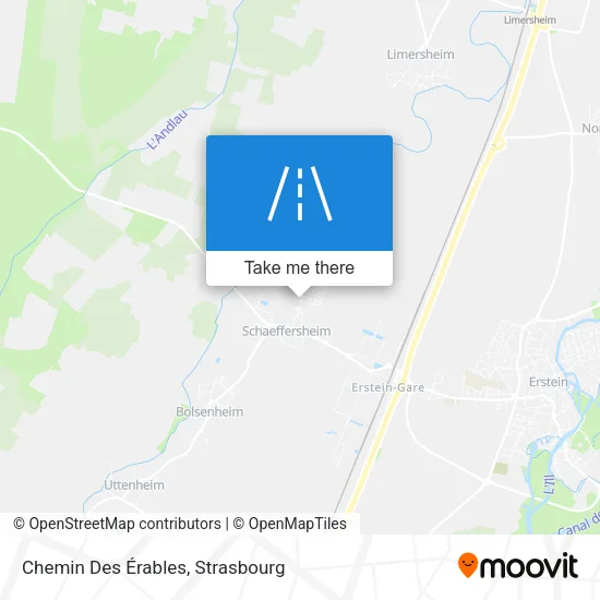 Chemin Des Érables map
