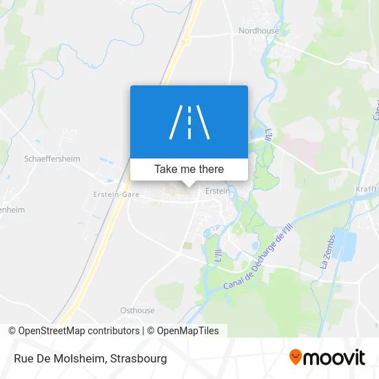 Rue De Molsheim map