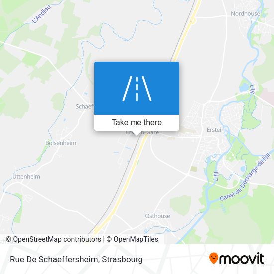 Rue De Schaeffersheim map