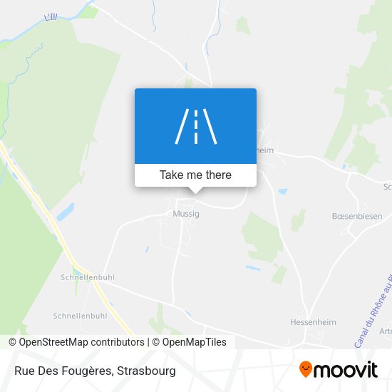 Rue Des Fougères map