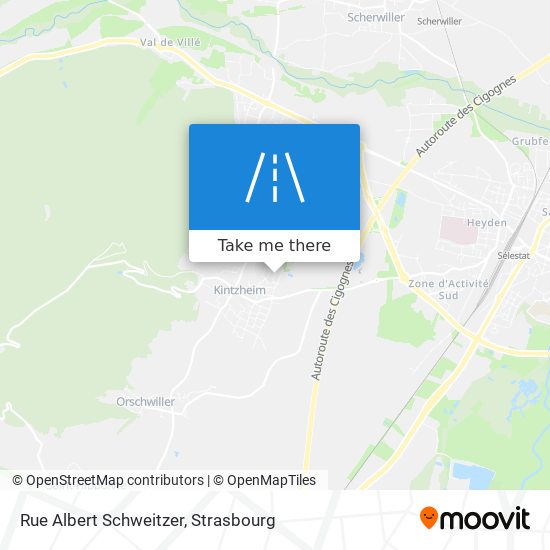Rue Albert Schweitzer map