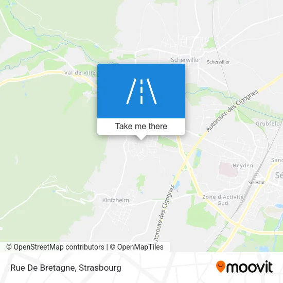 Rue De Bretagne map