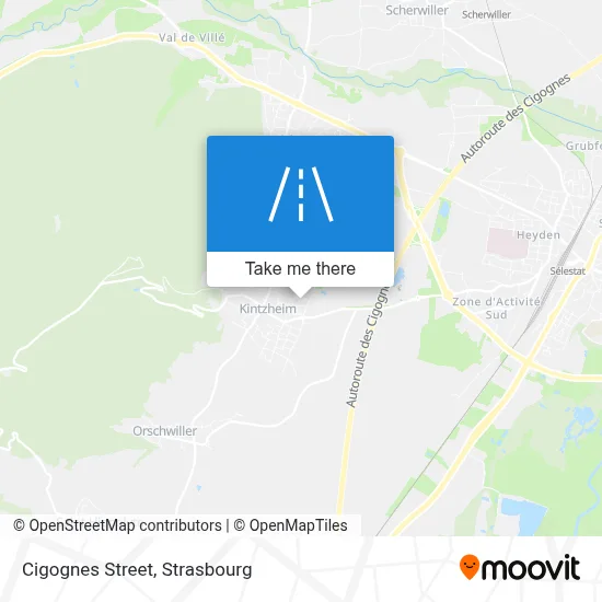 Rue Des Cigognes map