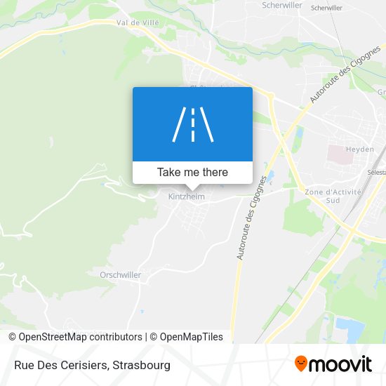 Rue Des Cerisiers map