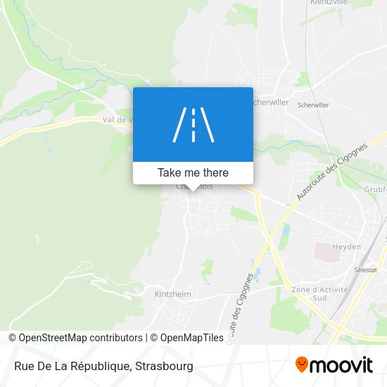 Rue De La République map