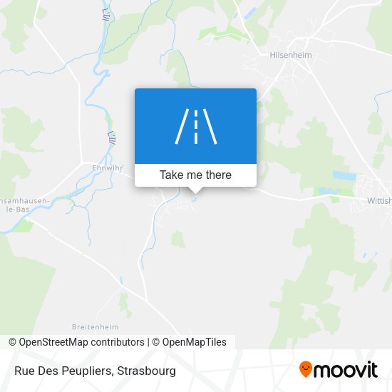 Rue Des Peupliers map