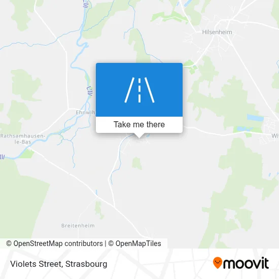 Rue Des Violettes map