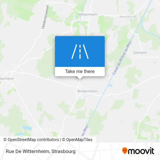 Rue De Witternheim map