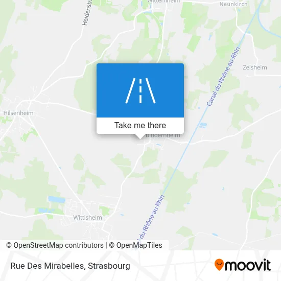 Rue Des Mirabelles map