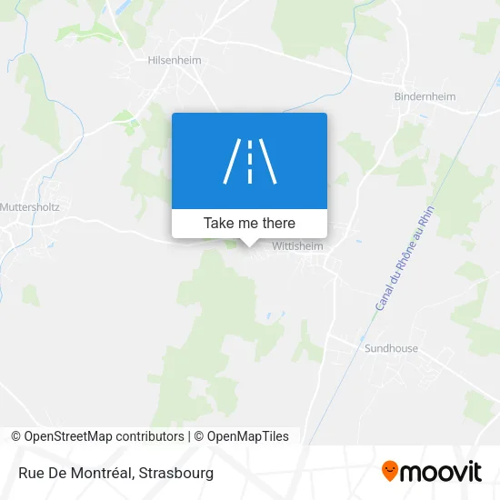 Rue De Montréal map