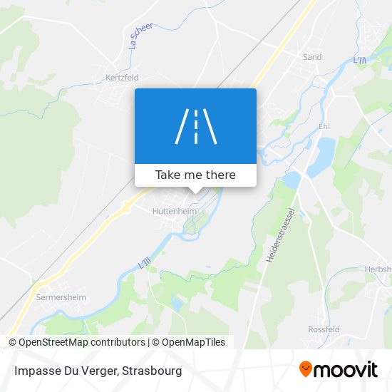 Impasse Du Verger map