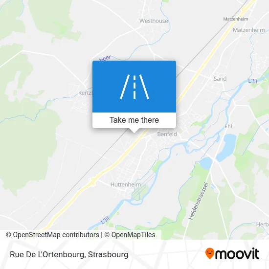 Rue De L'Ortenbourg map