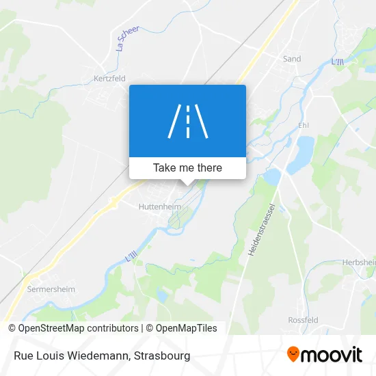 Rue Louis Wiedemann map