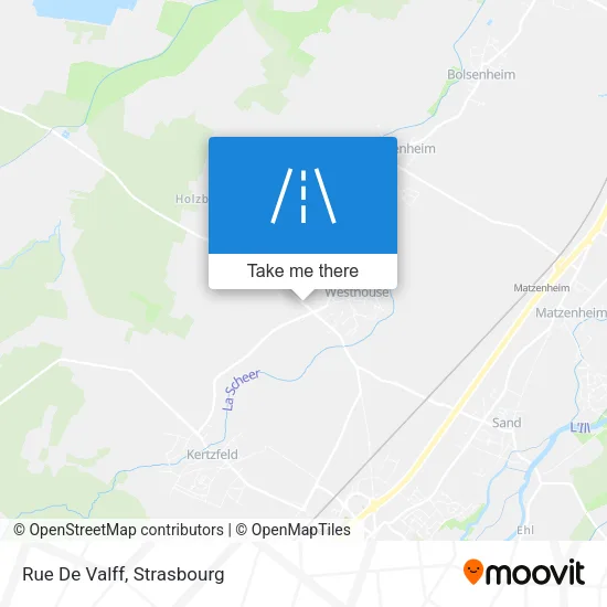 Rue De Valff map