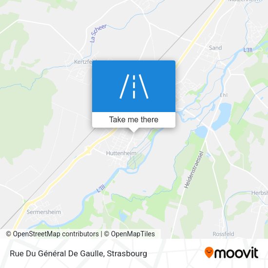 Rue Du Général De Gaulle map