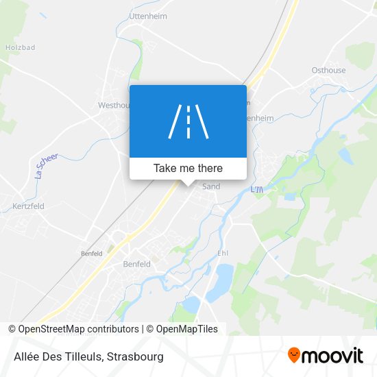 Allée Des Tilleuls map