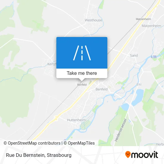 Rue Du Bernstein map