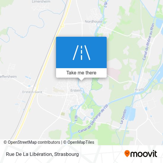 Rue De La Libération map