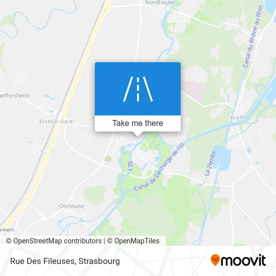 Rue Des Fileuses map