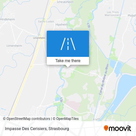 Impasse Des Cerisiers map