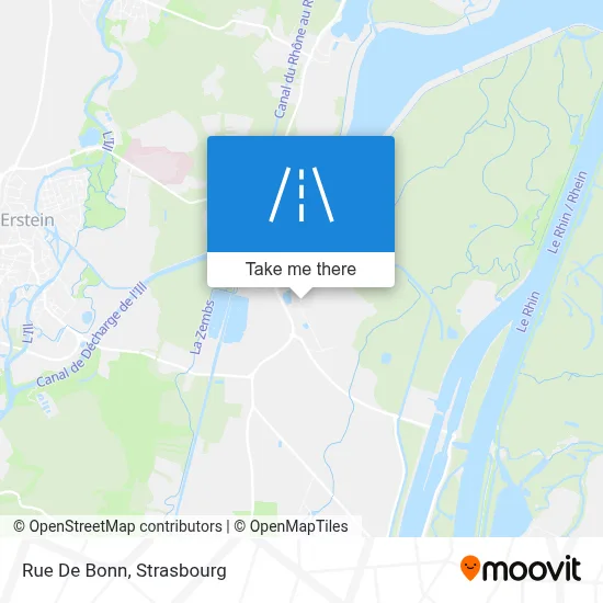 Rue De Bonn map