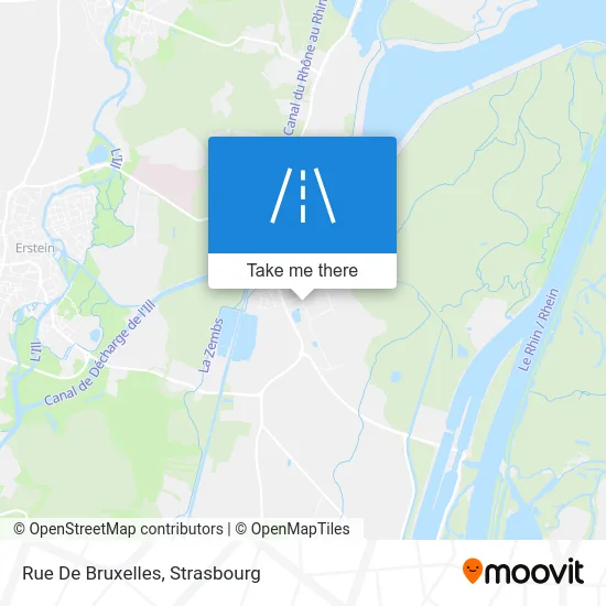 Rue De Bruxelles map