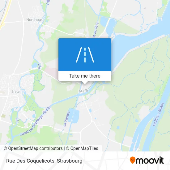 Rue Des Coquelicots map