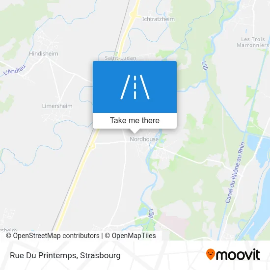 Rue Du Printemps map