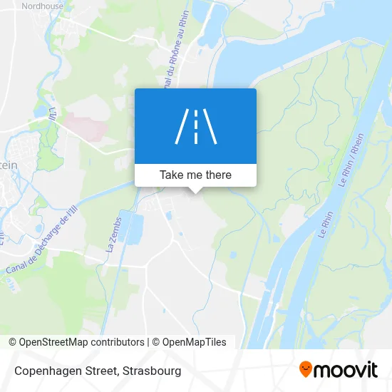 Rue De Copenhague map