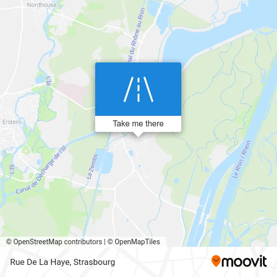 Rue De La Haye map