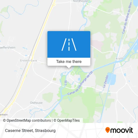 Rue De La Caserne map