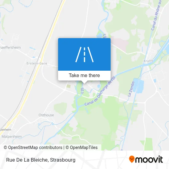 Rue De La Bleiche map