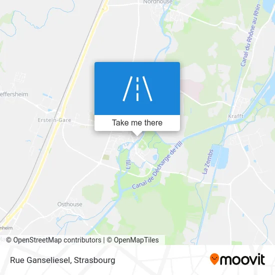Rue Ganseliesel map