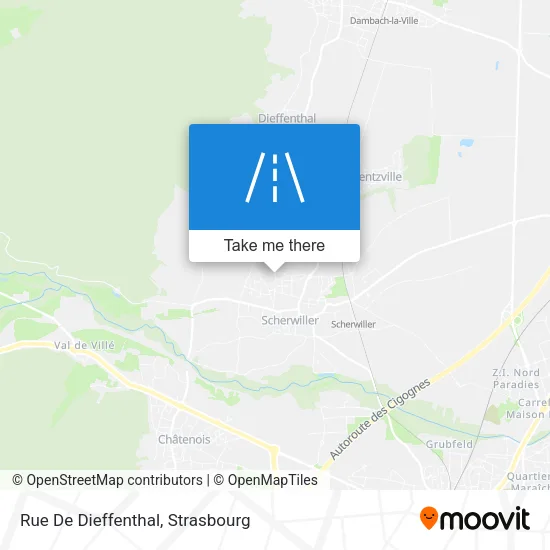 Rue De Dieffenthal map