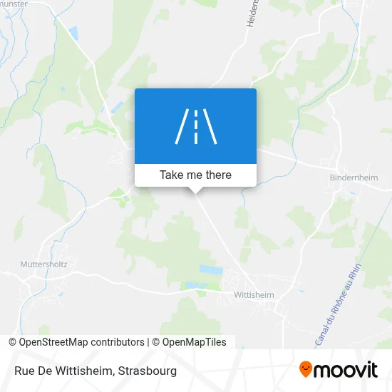 Rue De Wittisheim map