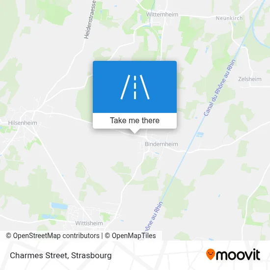 Mapa Rue Des Charmes