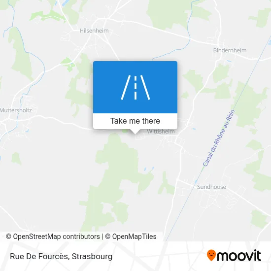 Rue De Fourcès map