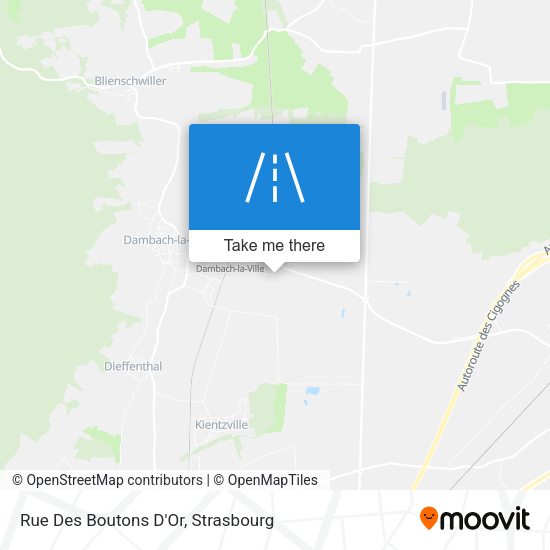Rue Des Boutons D'Or map