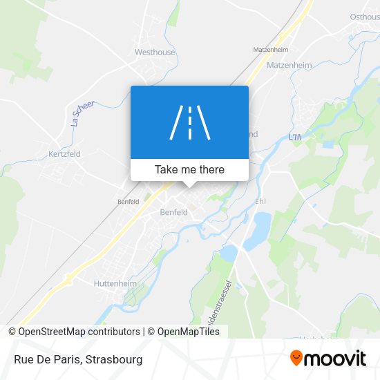 Rue De Paris map