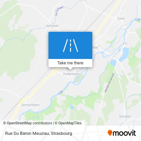 Rue Du Baron Meuziau map