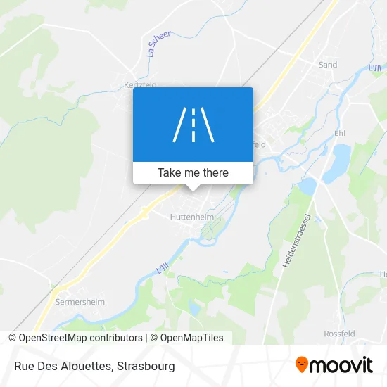 Rue Des Alouettes map