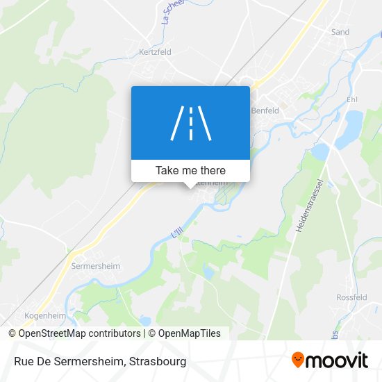 Rue De Sermersheim map