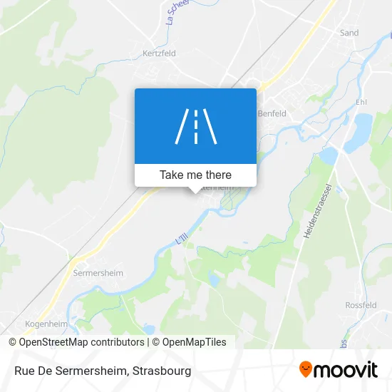 Rue De Sermersheim map