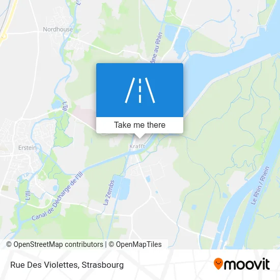 Rue Des Violettes map