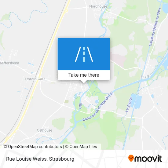 Rue Louise Weiss map